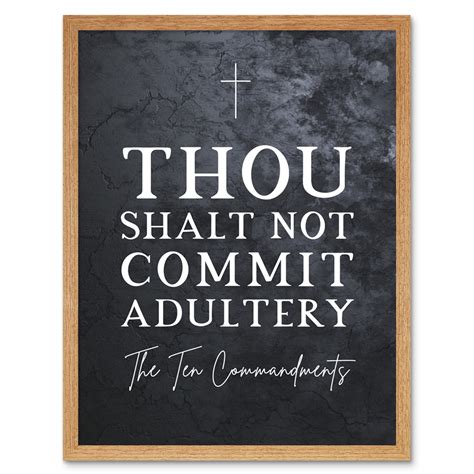 do not commit adultery bible verse|'Thou Shalt not Commit Adultery' .